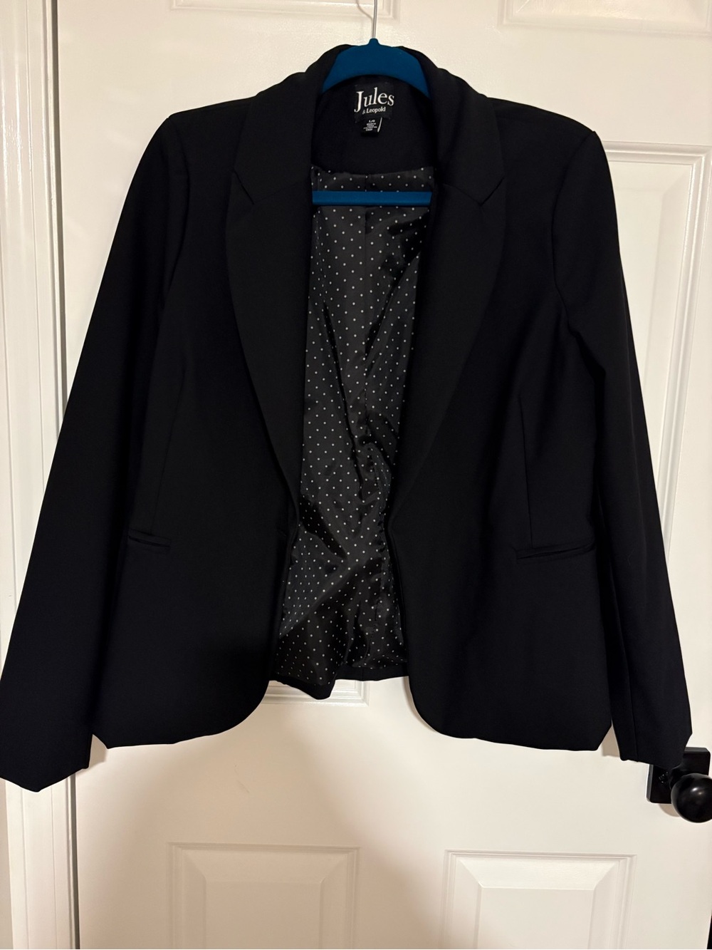 Jules & Leopold Black Women's Tailored Blazer